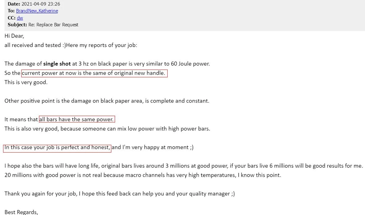 feedback